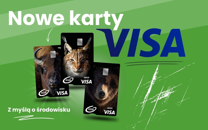 Nowe Karty Visa od SGB!